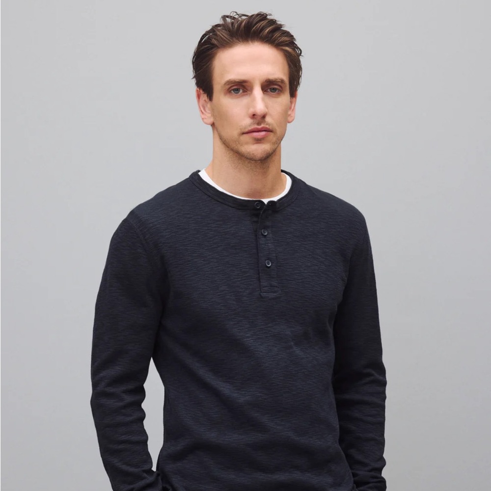 Reigning Champ 1X1 Slub Henley